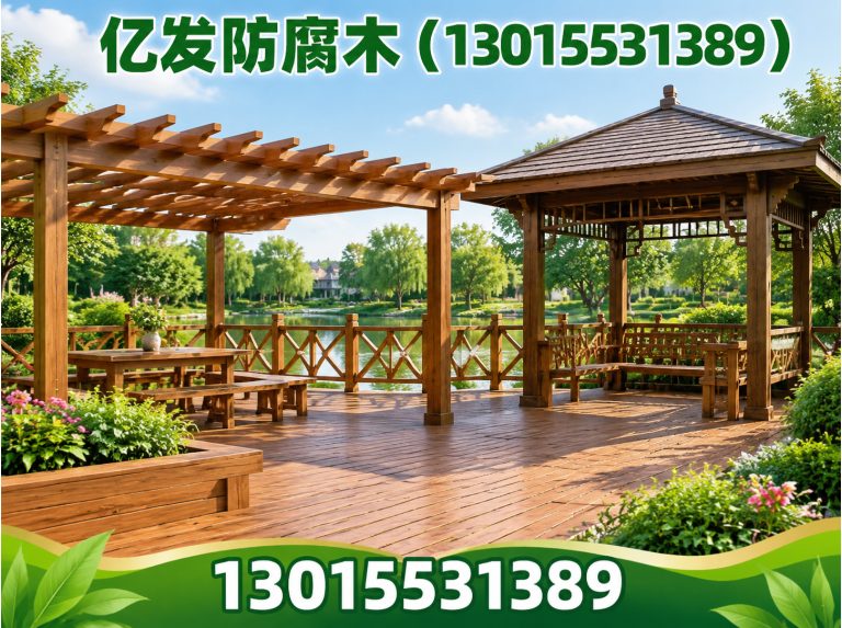 郑州经济技术开发区亿发防腐木展示图